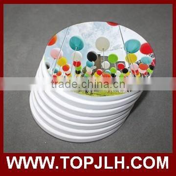 Hot Sale Plain White Sublimation Blank Coaster Round for Printing photo-4