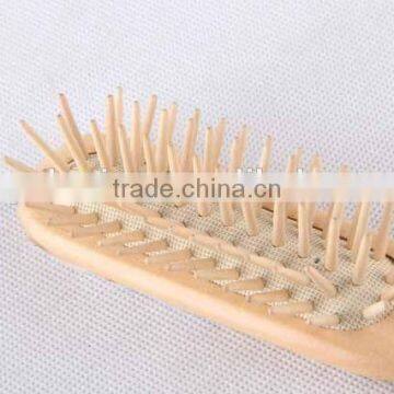 64 Holes Wooden Message/comb Hair Brush photo-3