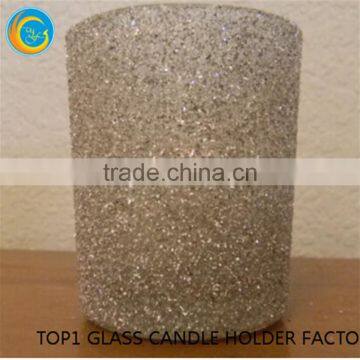 Blue candle holder with CE certificate