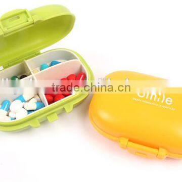 Hot Sale Macaron Portable Plastic Pill Box 4 or 6 DAY photo-2