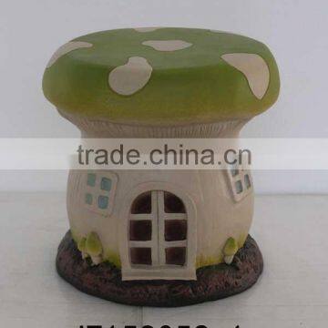 Fiberglass Mushroom Outdoor Furniture Table and Tool Set photo-4