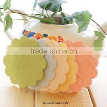 hot sale new product for high quality felt cup mat glass table heat doily made in china wholesale on  website