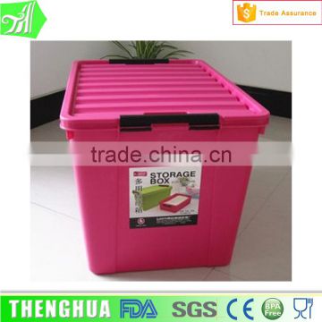 Hot sale Eco-Friendly Plastic Storage Box With Lock