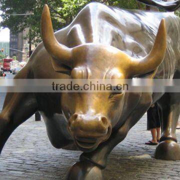 Animal Metal Bronze Garden Meatl Craft Bronze Foundry Brass Fighting Bull photo-4