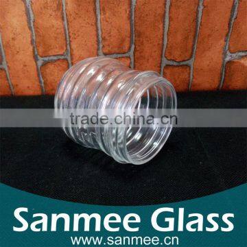 Mini Transparent Glass Jar Glass Storage Jar With Custom Lid For Canning photo-2