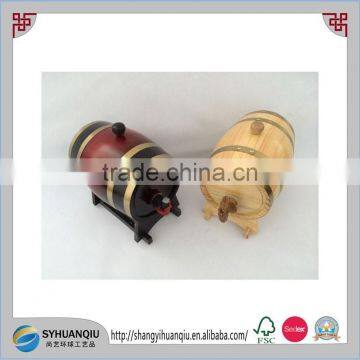 Vintage Old Whiskey Wooden Wine Barrel 5L photo-3