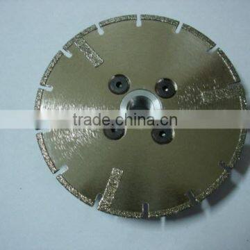 Diamond Saw Blades for Soapstones /Electroplated Diamond Cutting Blades With Three Wings photo-1