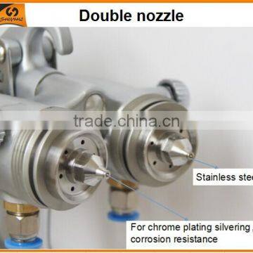 2015 Ningbo Tools Hot on Sales 93 Double Nozzle Spray Gun Paint Hvlp photo-4