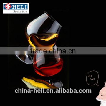 Glass material stemware for promotion