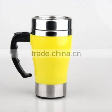 Promotional Self Stirring Mugs With Batteries Stainless Steel Coffee Mug LS Eplus photo-2
