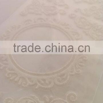 Graceful Glitter Lace Fram Sticker, Classic Decorative Shinny Glitter Sticker photo-4