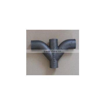 double combination Wye cast iron pipe fittings