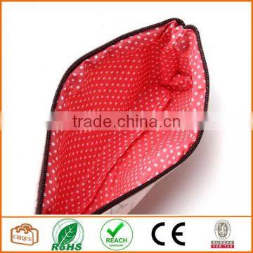 Flower Floral Pencil Pen Case Cosmetic Makeup Bag Pink photo-4