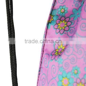 Cheap Promotion Polyester Nylon Gym Sport Drawstring Bag photo-5