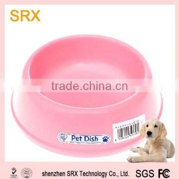 OEM High quality eco-friendly PET salad bowl wholesale plastic dog bowl disposable pet dish