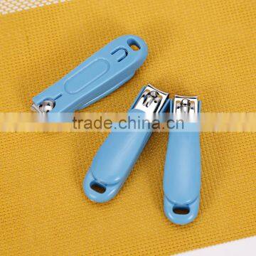 2017 New Arrival Cute Plastic Baby Plastic Material Multifunctional Nail Clipper photo-2