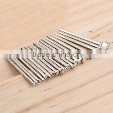 20pcs/Set Leather Working Saddle Making Tools Carving Leather Craft Tools Kit Stamps