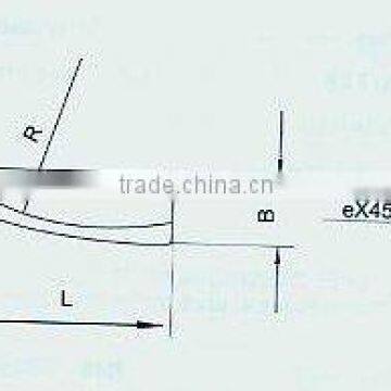 GB5245-85 And YS/T79-1994 Standard Welding Blade--For end cutter and key way cutter