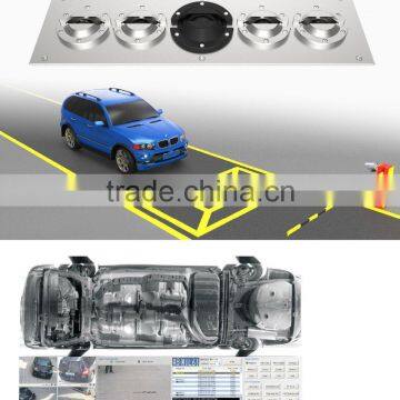 exit and entry Under Vehicle Surveillance System wirth clear image