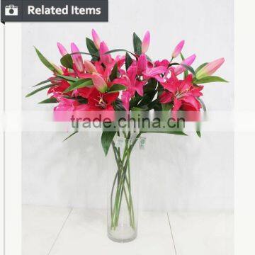 Christmas Wreath Artificial Flower Wholesale Lily for Christmas photo-6