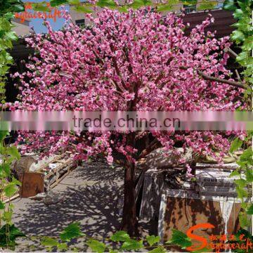 Artificial Indoor Or Outdoor Cherry Blossom Tree Fake Wedding Wishing Blossom Tree Plastic Flower Trees And Plants For Sale