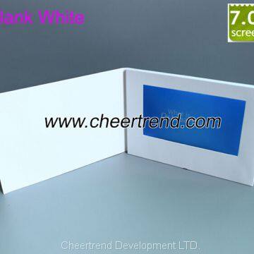Cheap Custom With no Print 4.3''/5''/7'' Lcd Video Brochure/vidoe Booklet photo-2