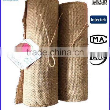 New style of nature jute fabric roll and eco-friendly QY 60