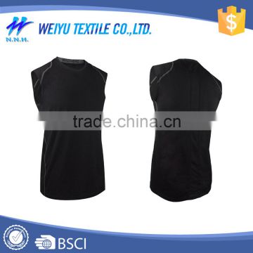 2016 Newest promotional gym mens vest wholesale