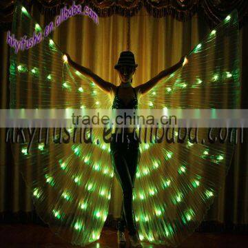 Yifusha remote controlled soid color LED wings