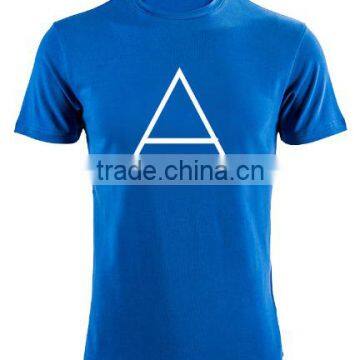 2016 100% Cotton T Shirt Print With Triangle Hugo Summer Style Short Tee photo-6