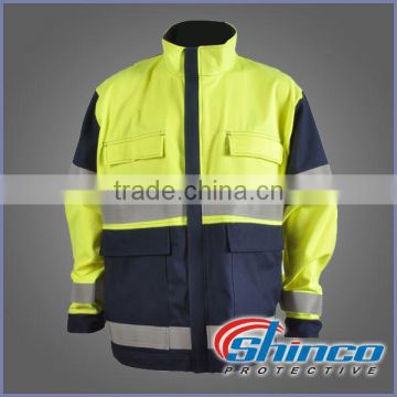 HOT sale muliti-functional Hi visibility safety men jacket