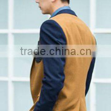 GZY Wholesale Stock Men Suit Neck Design photo-2