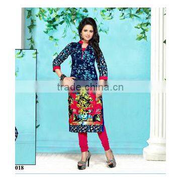 LADIES COTTON PRINTED KURTI photo-4