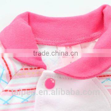 Baby Pink 100% Cotton 8 Pcs Clothing Gift Set 8TB1-116 Newborn Baby Gift Set With Hanger Package photo-3