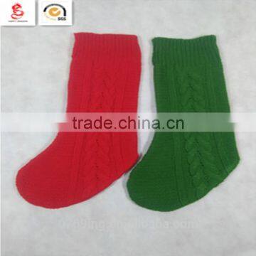 Ugly Funny Decoration Christmas Home Knitting Stock X'mas Knitted Sock photo-3