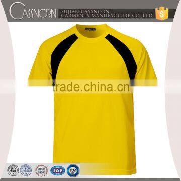 Breathable Custom Contract Color Decoration Crew Neck t- Shirt for Men photo-6