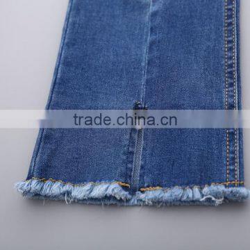 S33430W Girls Denim Pants Baby Jeans Soft Side Leg Trousers photo-3