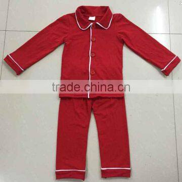 2016 wholesale spring baby clothing set girls pajamas christmas baby japamas for kids