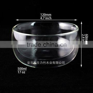 Borosilicate Glass Chawan Tea Bowl For Japanese Tea Ceremony photo-3