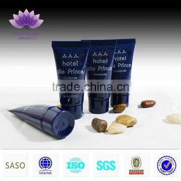 Plastic hotel tube for shampoo body lotion with color screw cap