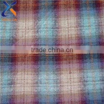 100 cotton yarn dyed wove fabric for men shirts