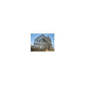 CO2 Welding Heavy Steel Structures , Welded H Beam Steel Structure