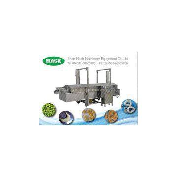 stainless steel continuous Fryer machine for snacks