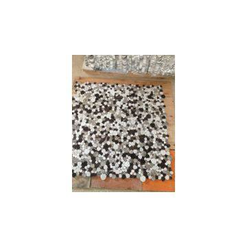 Carrara White+nero+yunduola Grey Heart Shape Mosaics