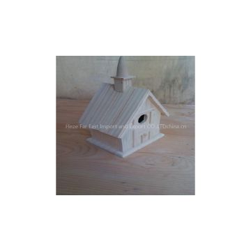 wooden bird house