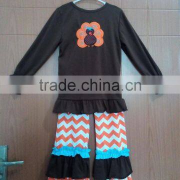 Wholesale Newborn Girl Cotton Petti Romper Valentine Gift Boutique Outfits Infant Damask Ruffle Romper photo-6