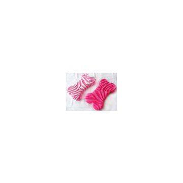 Pet vinyl squeaker dog bone shaped biscuit