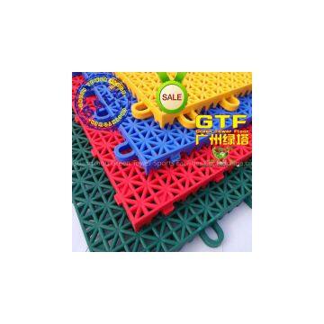Outdoor Interlocking Floor Tiles Plastic Flooring, photo-3