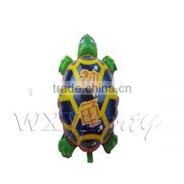 Interesting high quality animal tortoise shape alumium foil balloon