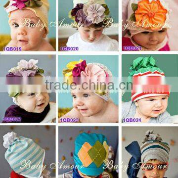 fashion knit cotton handmade baby hat